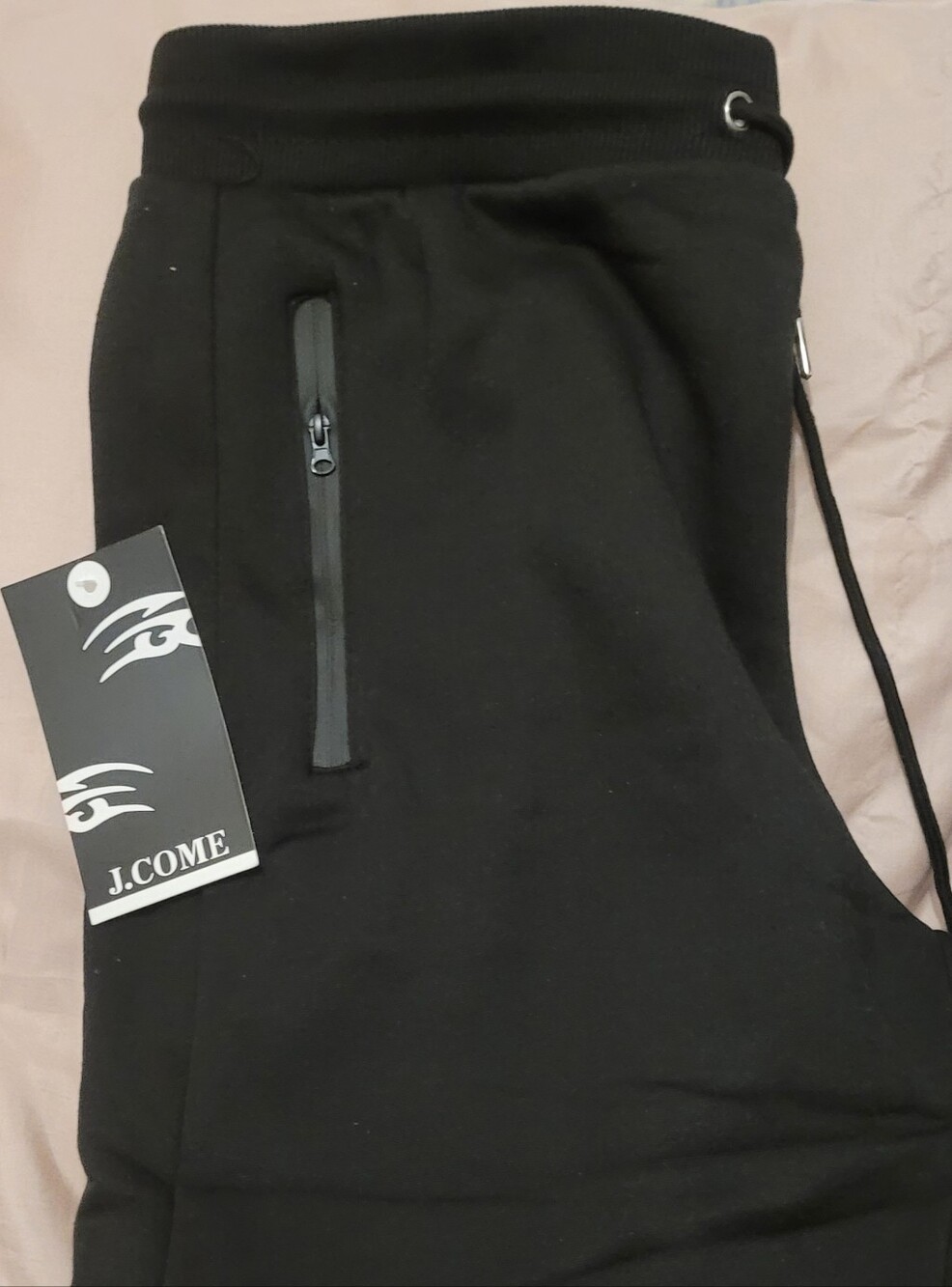 Men's Black Jogger Sweatpants